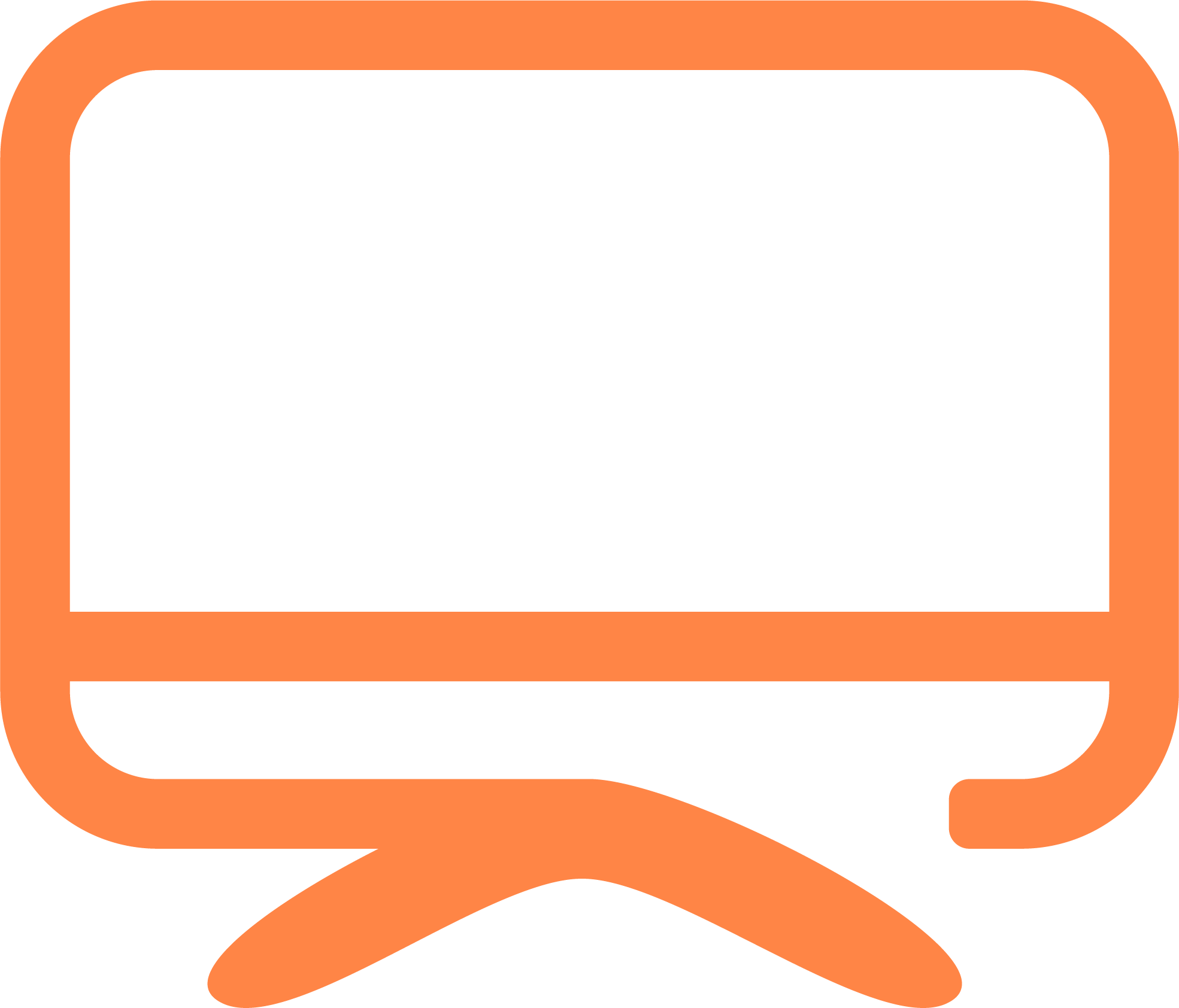 Screen Warm Orange